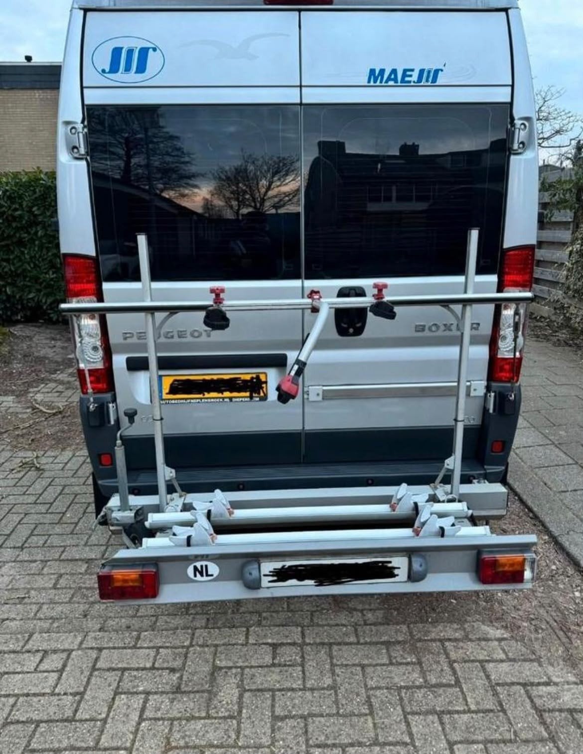 Fietsendrager voor camper of busje - Gebruikt, Ophalen, Gebruikt