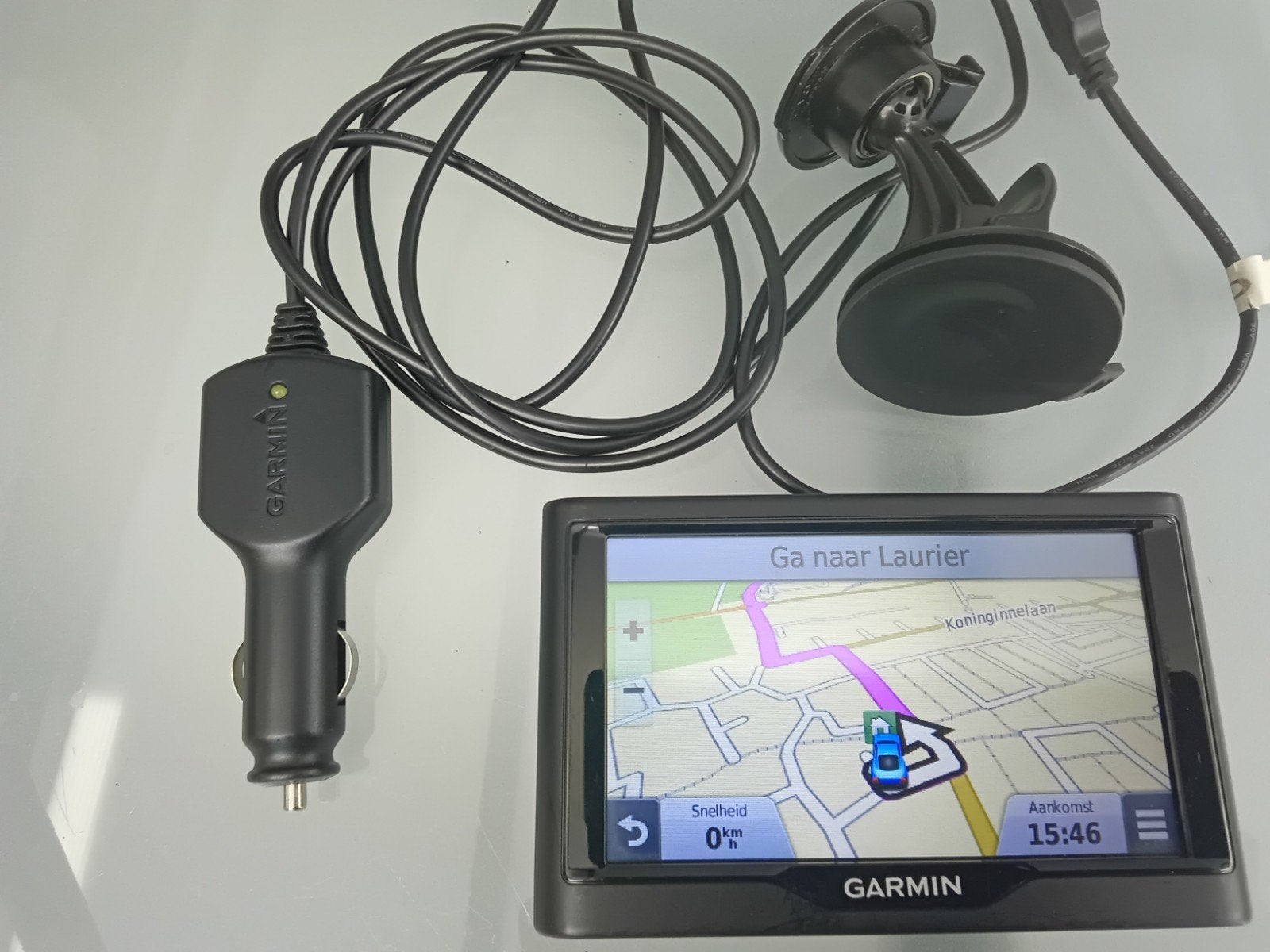 Garmin navigatie 5 inch scherm nuvi 57 LMT in goede staat., Ophalen of Verzenden, Zo goed als nieuw