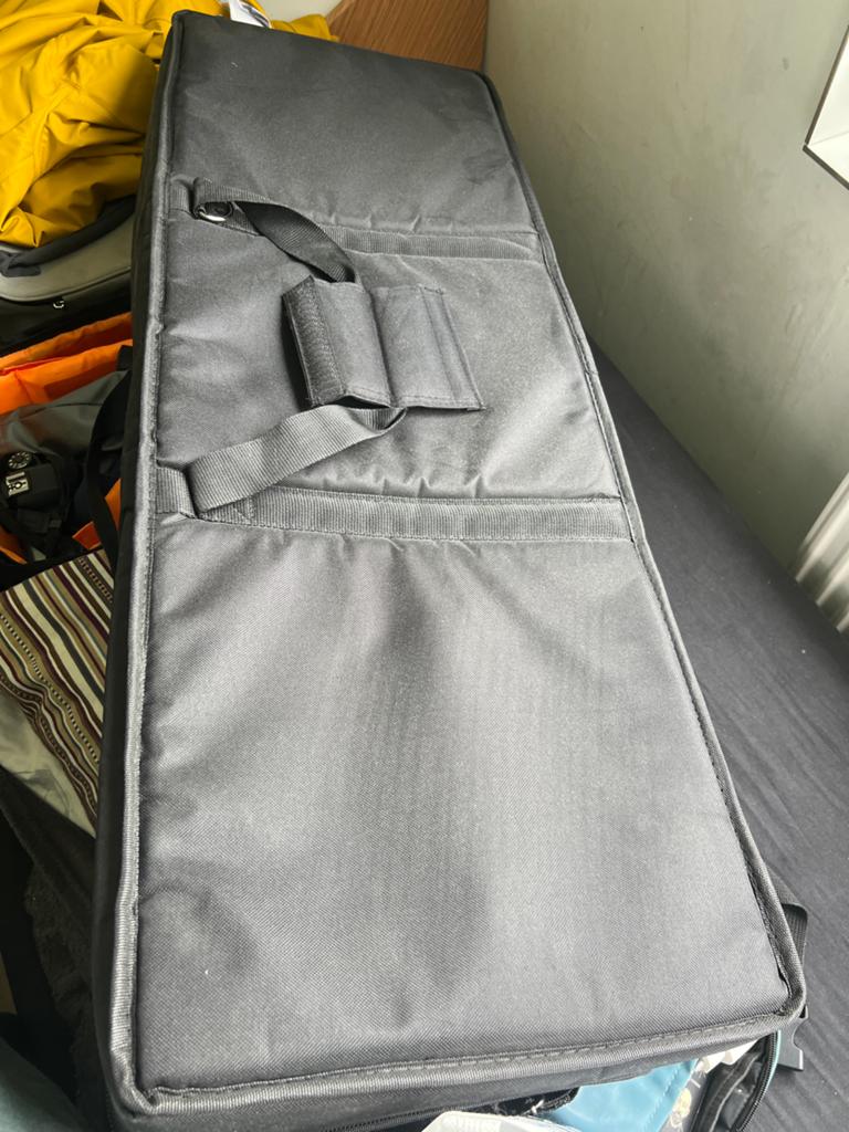 Thomann Synthesizer Hoes/Case - Zwart, Zo goed als nieuw, Ophalen of Verzenden, Zo goed als nieuw, Overige merken, Met koffer of flightcase