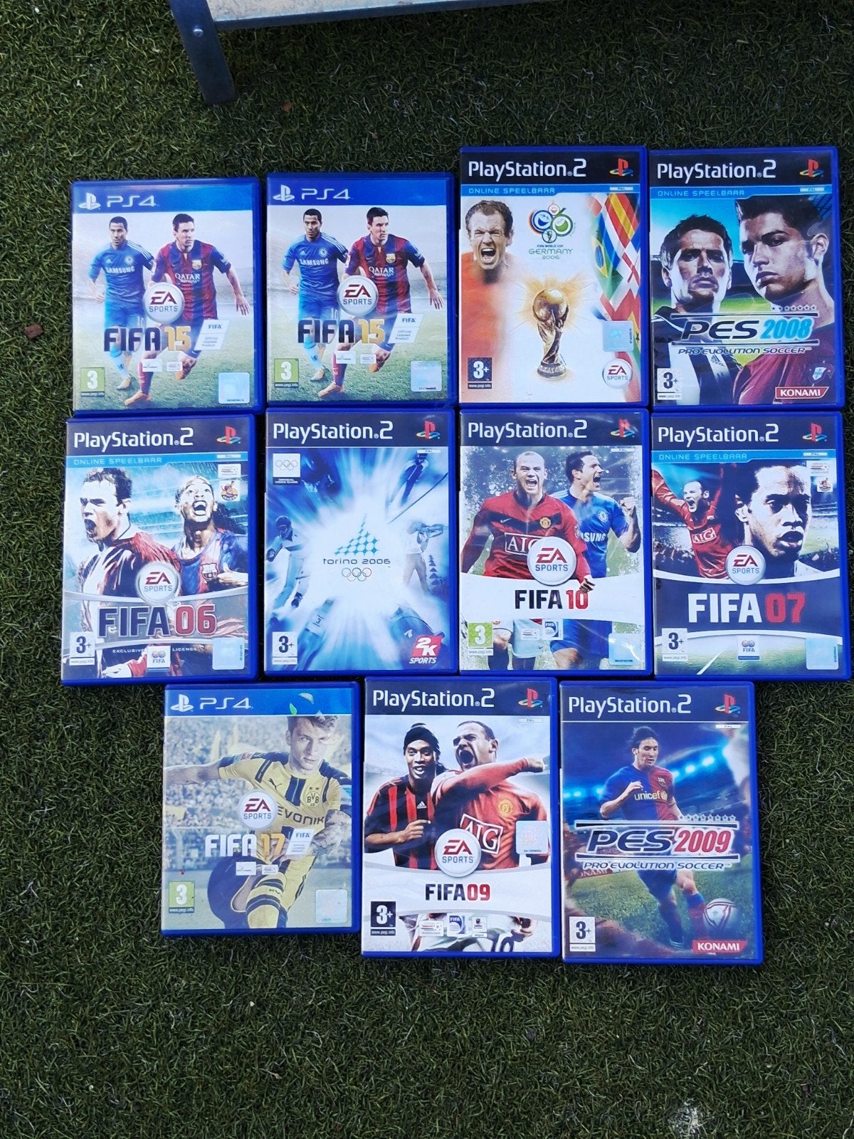 FIFA & PES Games (PS2 & PS4) - Voetbalcollectie, Spelcomputers en Games, Gebruikt, Eén computer, Ophalen of Verzenden, Sport