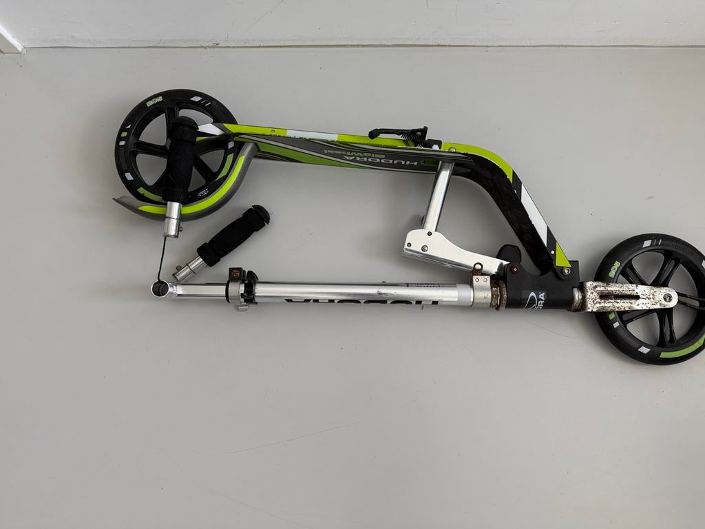 Hudora Big Wheel Step met grote wielen, Fietsen en Brommers, Steps, Ophalen of Verzenden, Gebruikt, Gewone step