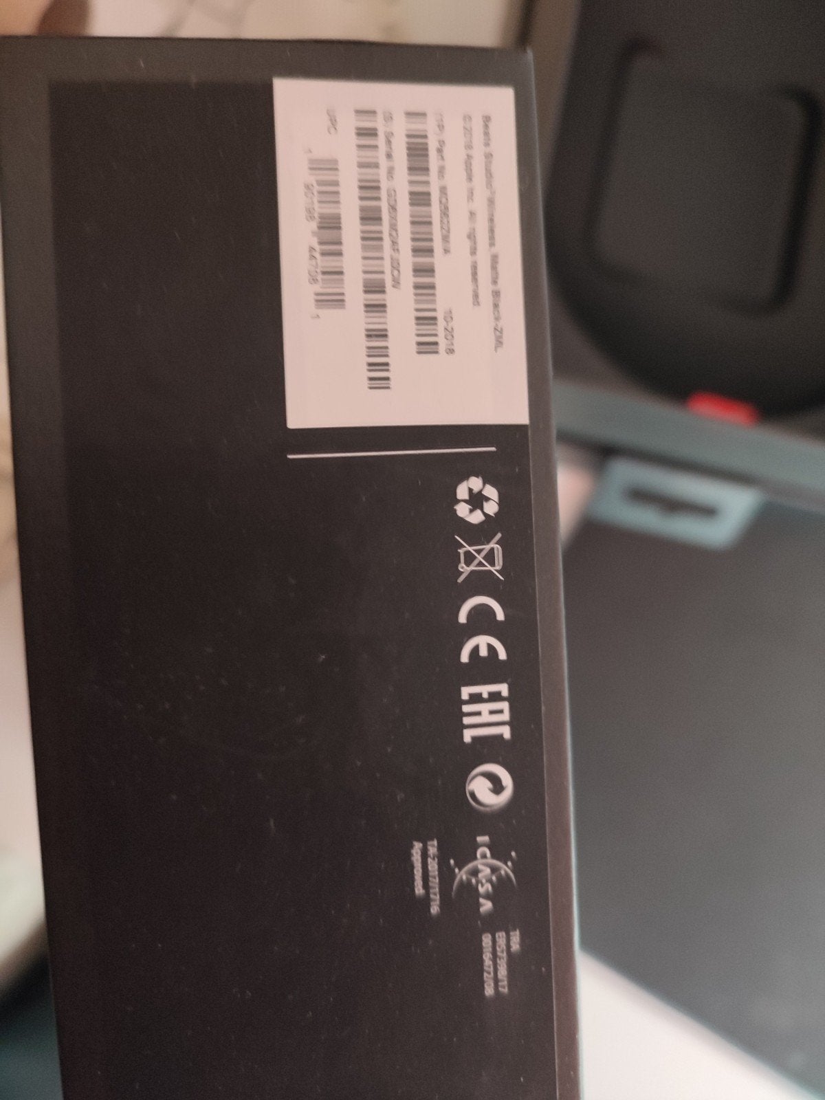 Beats Studio3 Wireless Koptelefoon - Zwart, Ophalen, Gebruikt, Beats, Over-ear