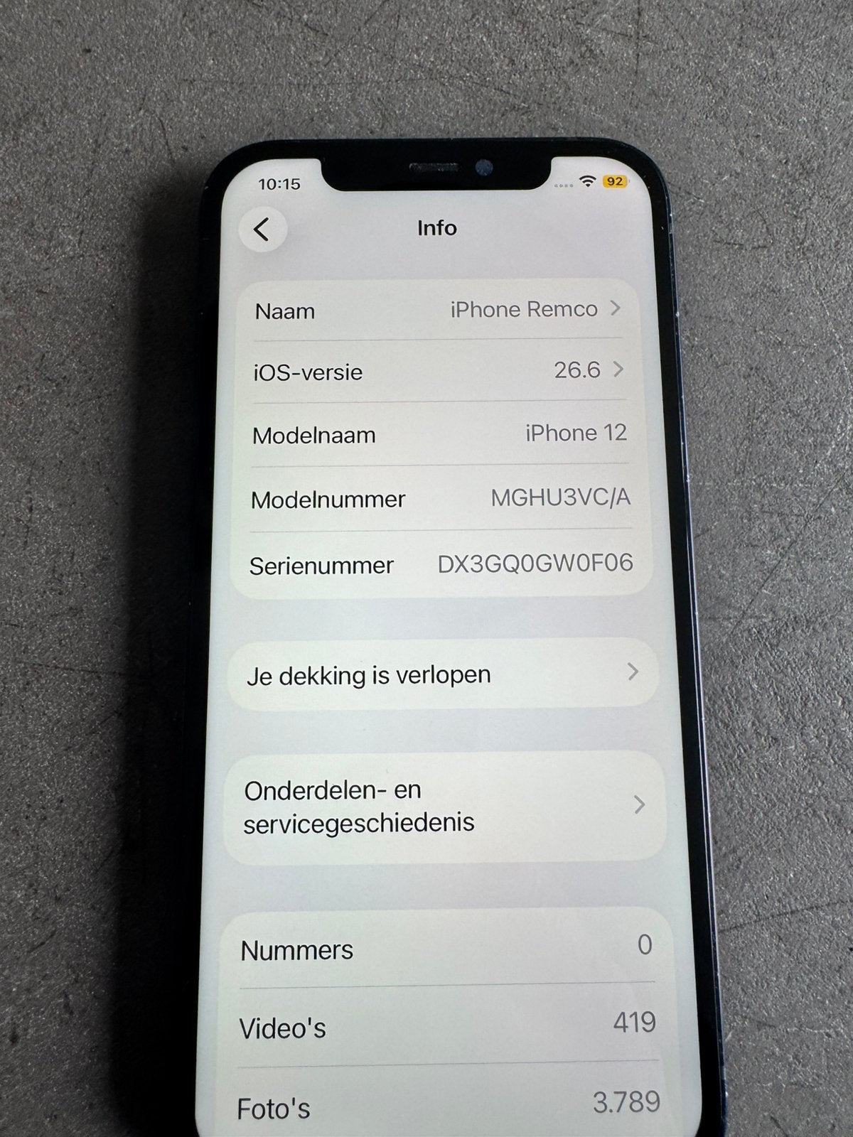 Iphone 12 128 gb, Telecommunicatie, Mobiele telefoons | Apple iPhone, Ophalen, 128 GB, Blauw, Zo goed als nieuw
