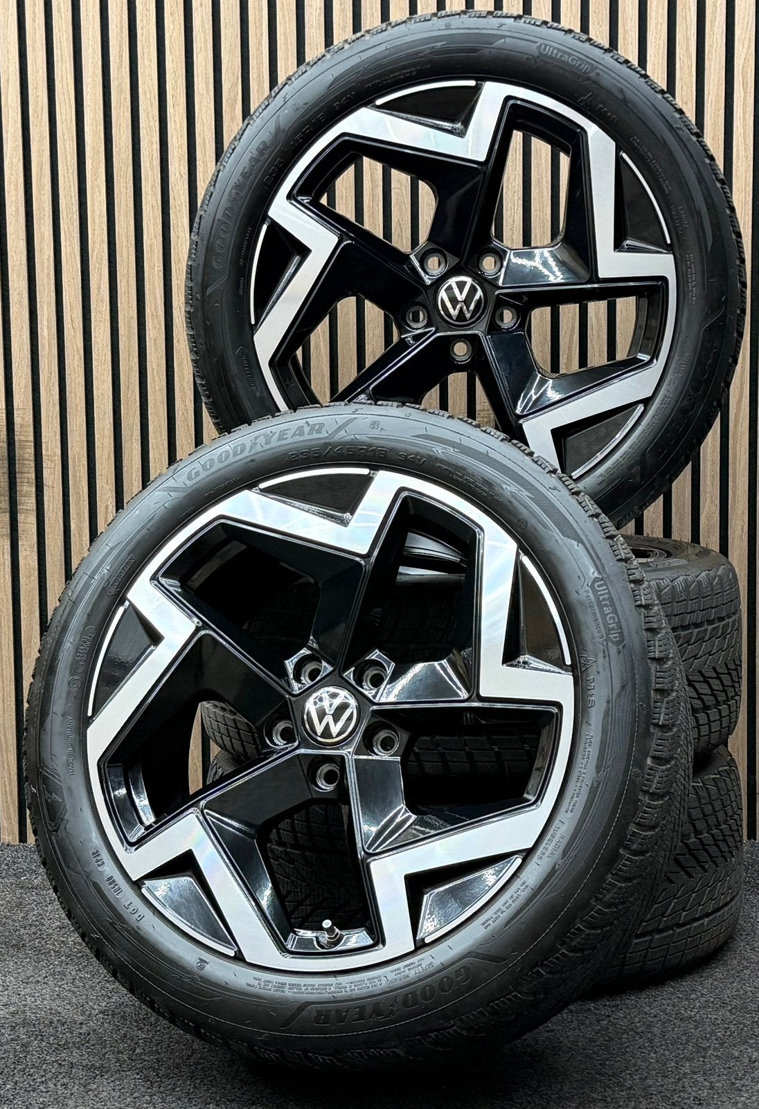 ZGAN! Originele 18 inch VW Passat Coventry 5x112 Goodyear 25, Auto-onderdelen, Ophalen, 18 inch, ., Banden en Velgen