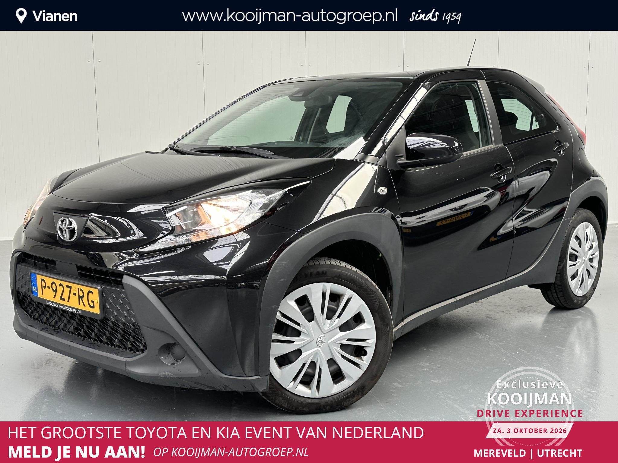 Toyota Aygo X 1.0 VVT-i S-CVT Play Automaat NL auto, slechts
