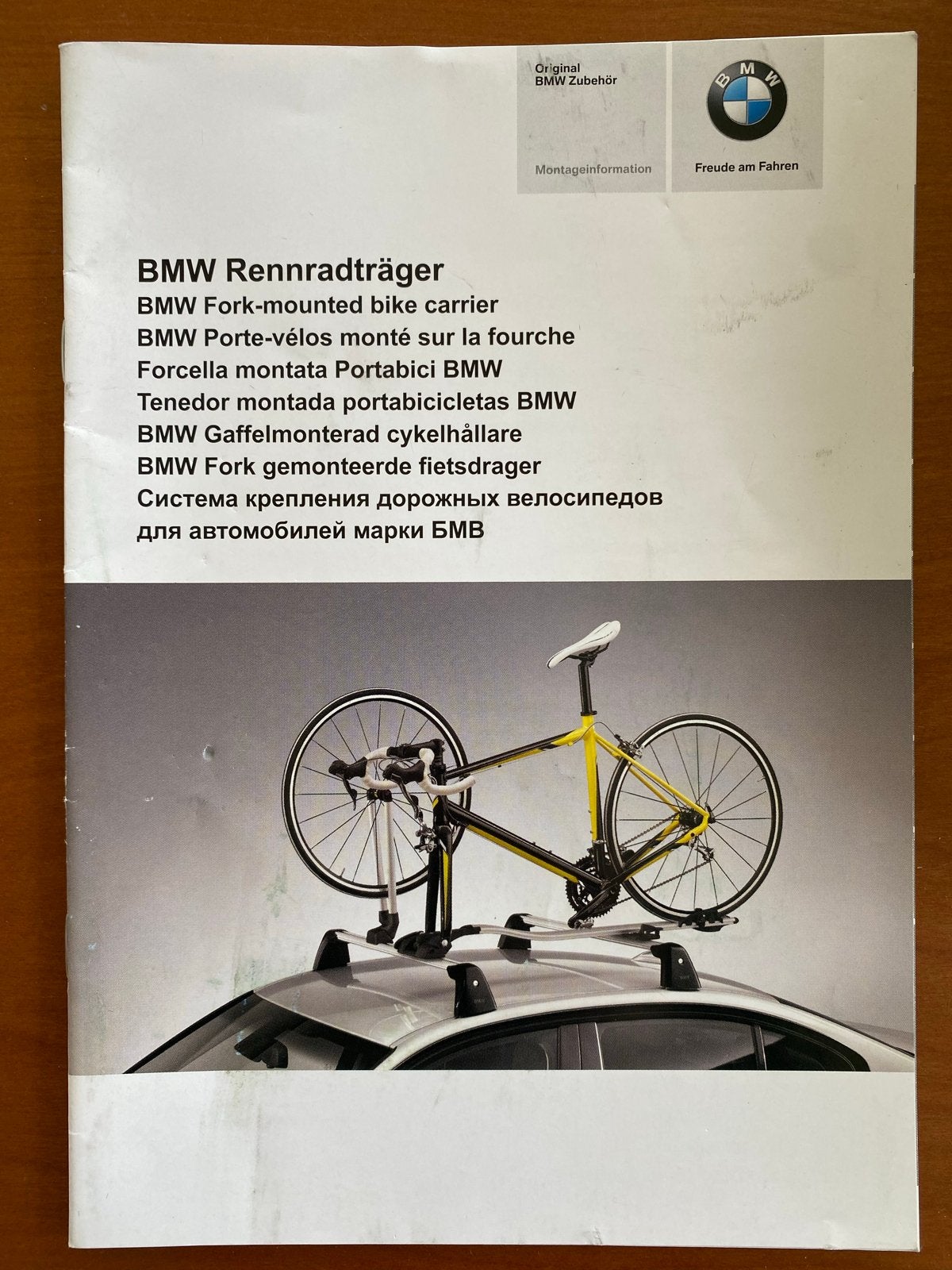 BMW Rennradträger - Fietsendrager voor dakmontage, Fietsen en Brommers, Fietsaccessoires | Bagagedragers, Gebruikt, Ophalen of Verzenden