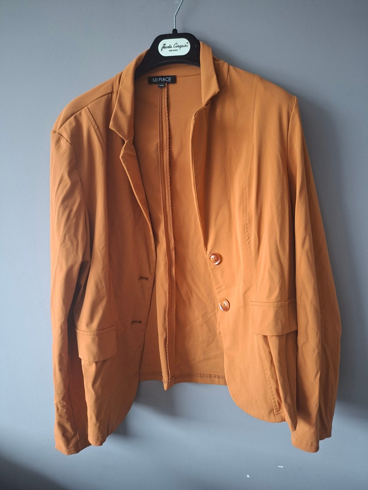 Colbert blazer Mi Piace XXXL mosterdgeel, Kleding | Dames, Mi Piace, Geel, Maat 46/48 (XL) of groter, Ophalen of Verzenden