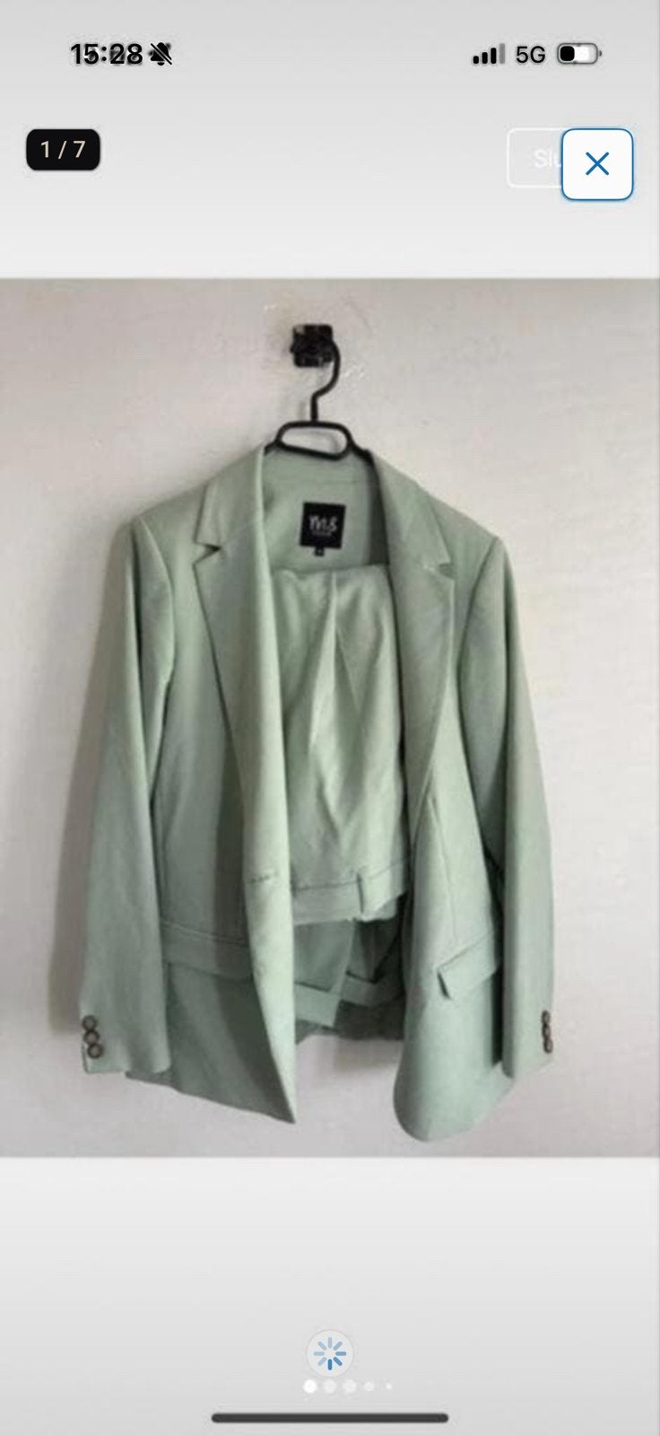 MS Mode Kostuum/Pak - Jasje en Broek Maat 44, Kostuum of Pak, Maat 46/48 (XL) of groter, Ophalen of Verzenden, Zo goed als nieuw