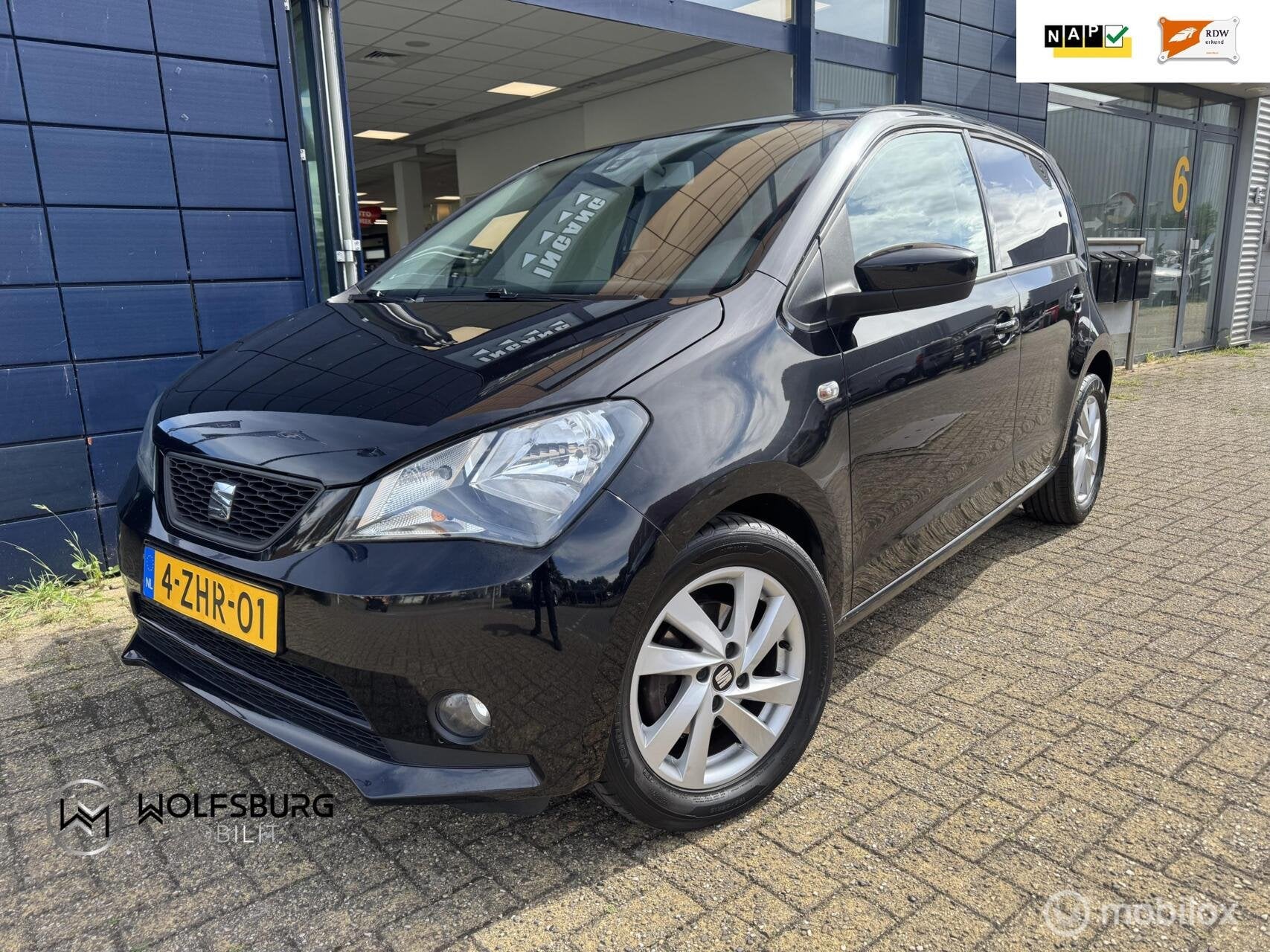 Seat Mii 1.0 Sport Dynamic | Nav.| NAP| NL| Regensens.| Incl, Voorwielaandrijving, Euro 5, Gebruikt, Mii