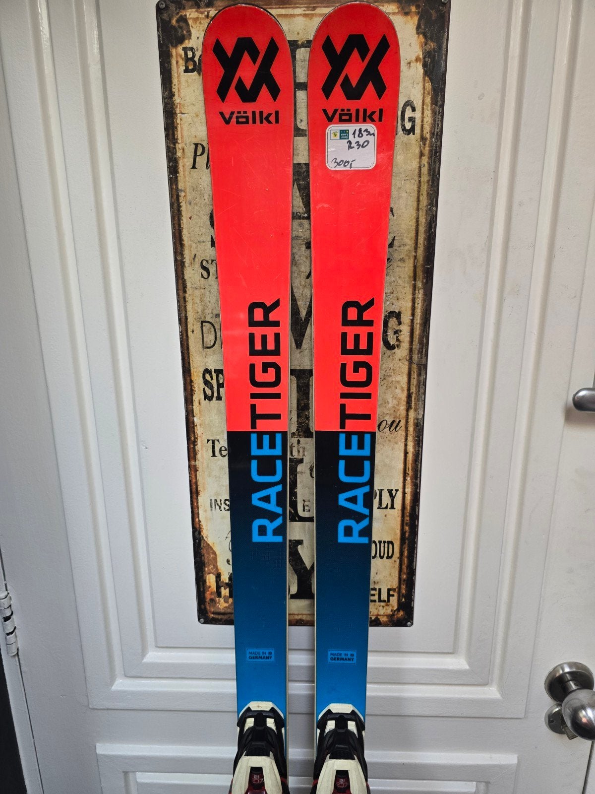 183cm VOLKL RACETIGER SG FIS GS R30 WEDSTRIJD APROVED EXPERT, Overige merken, 180 cm of meer, Ophalen of Verzenden, Zo goed als nieuw