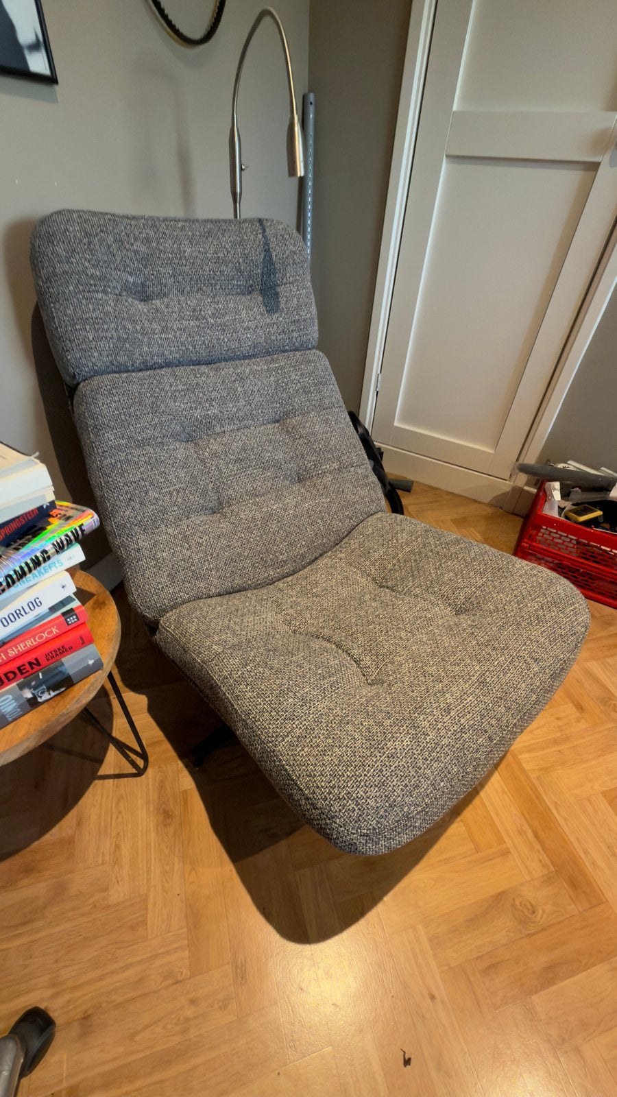 Ikea Havberg draai fauteuil - Comfortabel en stijlvol, Huis en Inrichting, Fauteuils, Ophalen of Verzenden, Gebruikt, Stof, 75 tot 100 cm