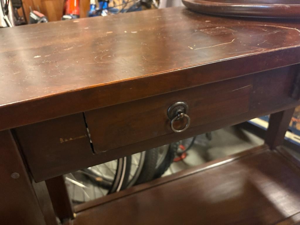 sidetable, Gebruikt, 50 tot 100 cm, Ophalen of Verzenden, 25 tot 50 cm