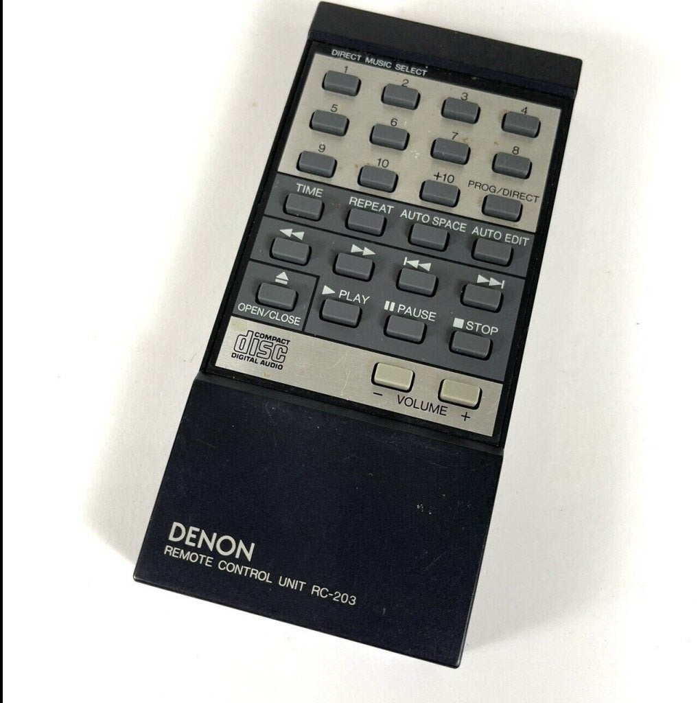 Originele Denon RC-203 Afstandsbediening, Ophalen of Verzenden, Gebruikt, Origineel, Receiver of Versterker