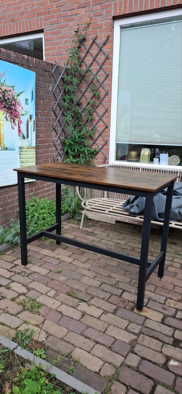 bartafel 120 cm hoogte, Ophalen, Zo goed als nieuw