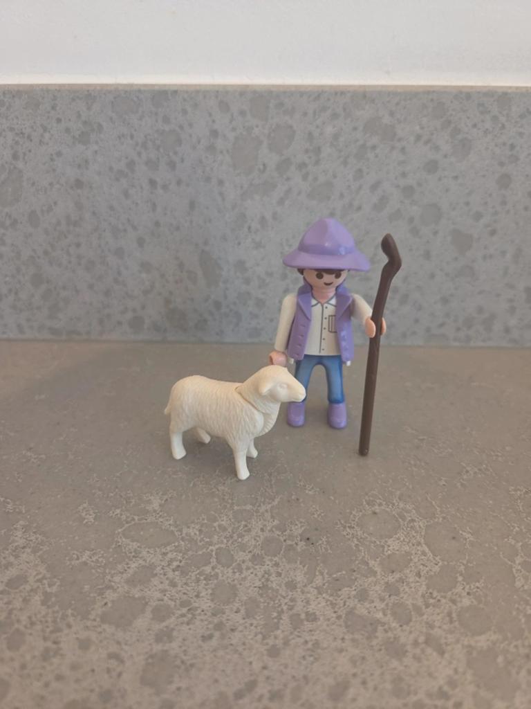 Playmobil 70161 Milka Schaapherder met Schaap, Ophalen of Verzenden, Gebruikt, Complete set