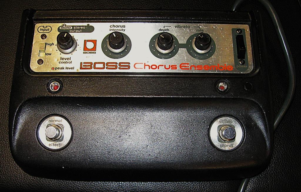 Boss CE-1 Chorus Ensemble Vintage 1978 Chorus/Vibrato, Muziek en Instrumenten, Effecten, Ophalen, Gebruikt, Chorus