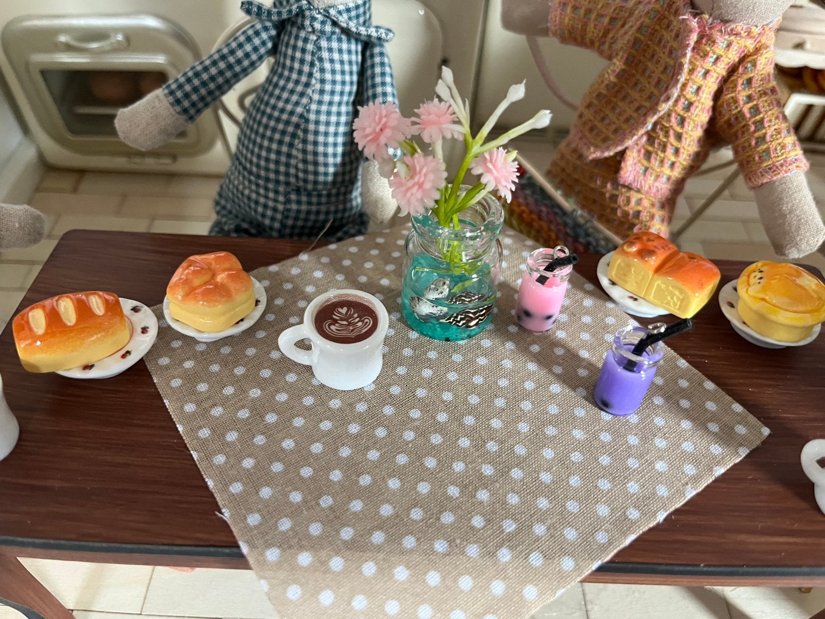 4 luxe broodjes incl verzenden, Ophalen, Nieuw, Poppenhuis