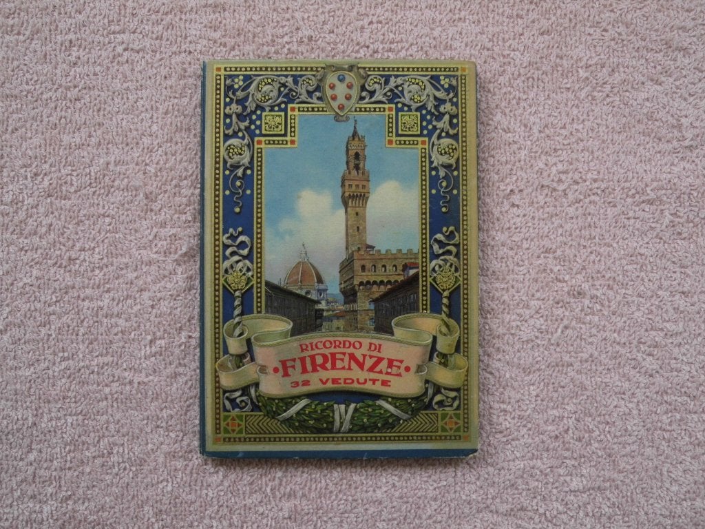 Ricordo di Firenze, 32 vedute, Ophalen of Verzenden, Voor 1920, Ongelopen, Italië
