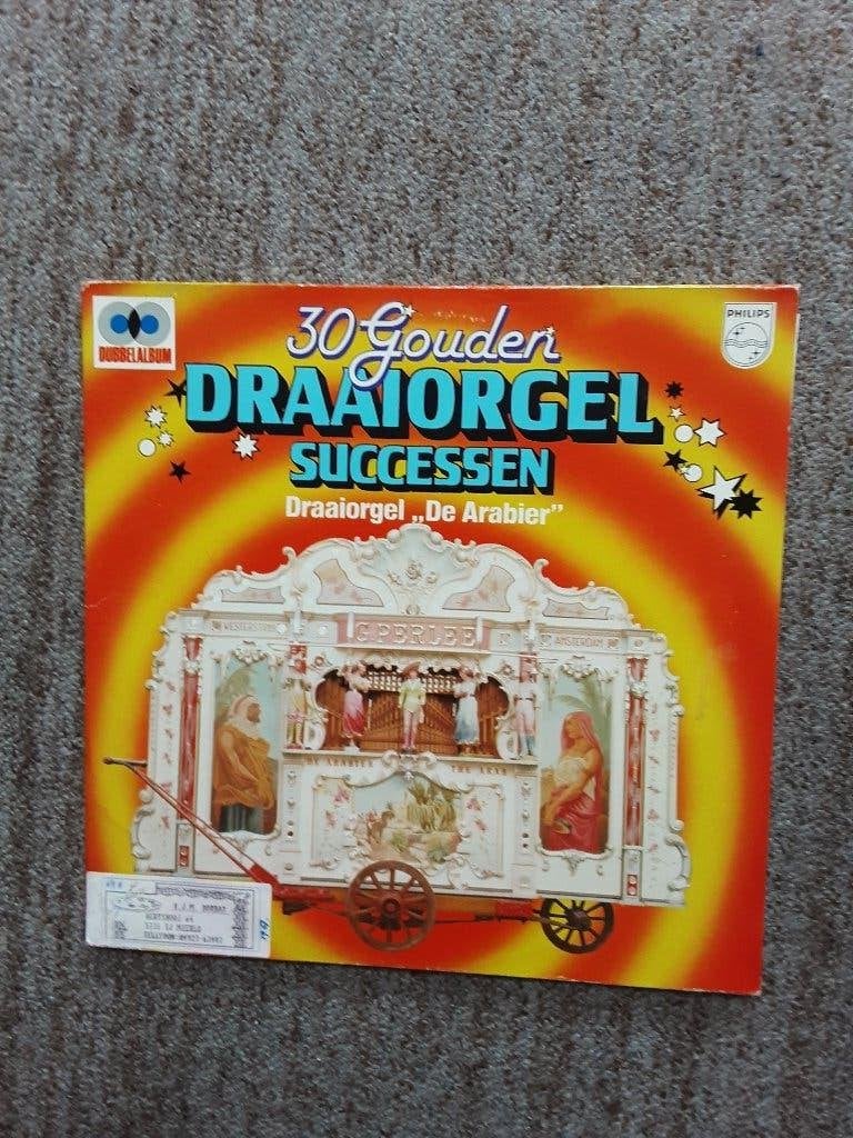vinyl dubbel lp Draaiorgel De Arabier 30 gouden successen, Gebruikt, Ophalen of Verzenden, Dubbel-LP, Levenslied of Smartlap