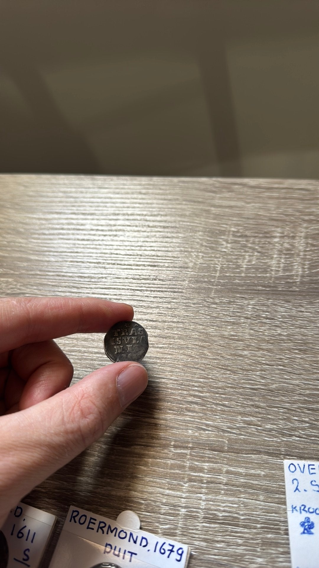 Overijssel 1680 2 stuivers, Ophalen of Verzenden, Zo goed als nieuw, Zilver, Dame