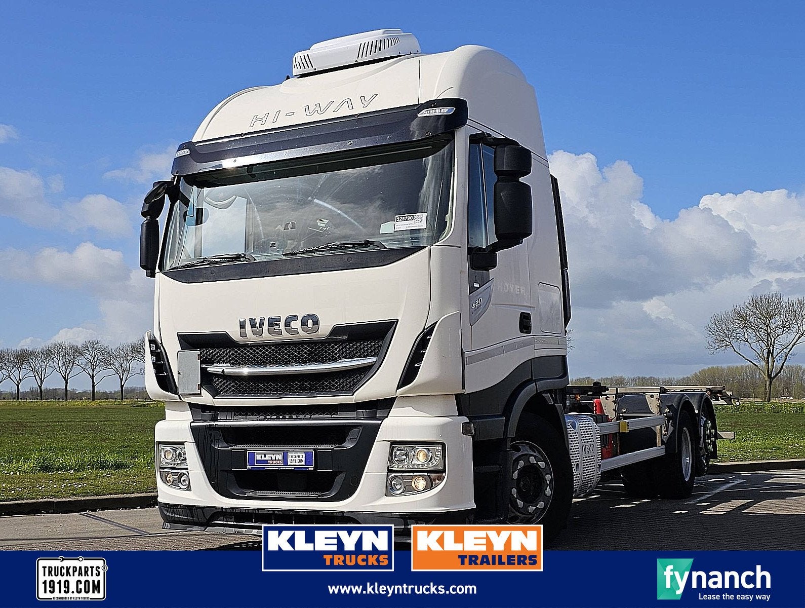 IVECO AS260S42 STRALIS 6x2 intarder alcoa's, Auto's, Vrachtwagens, Automaat, Euro 6, Iveco, Wit