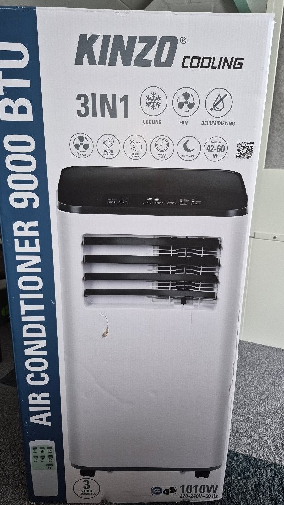 Mobiele Airco met garantie, Ophalen, Zo goed als nieuw