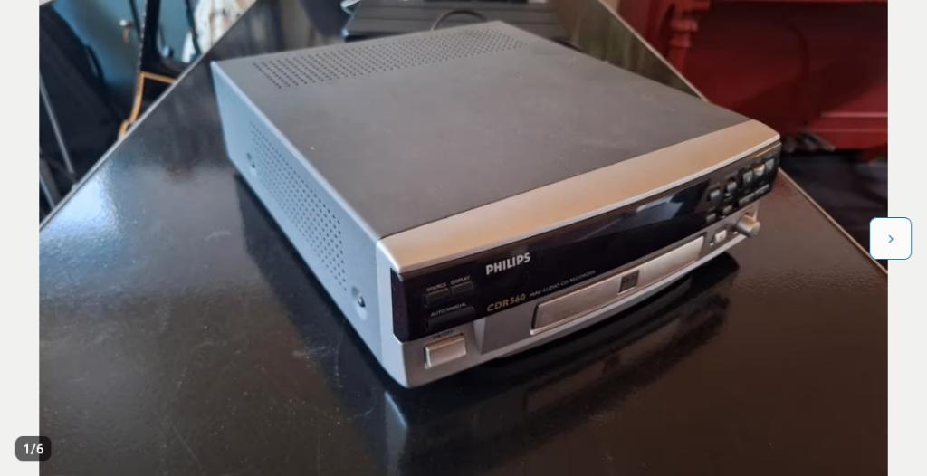Philips CDR 560 Cd Recorder met afstandsbediening., Ophalen, Zo goed als nieuw, Philips