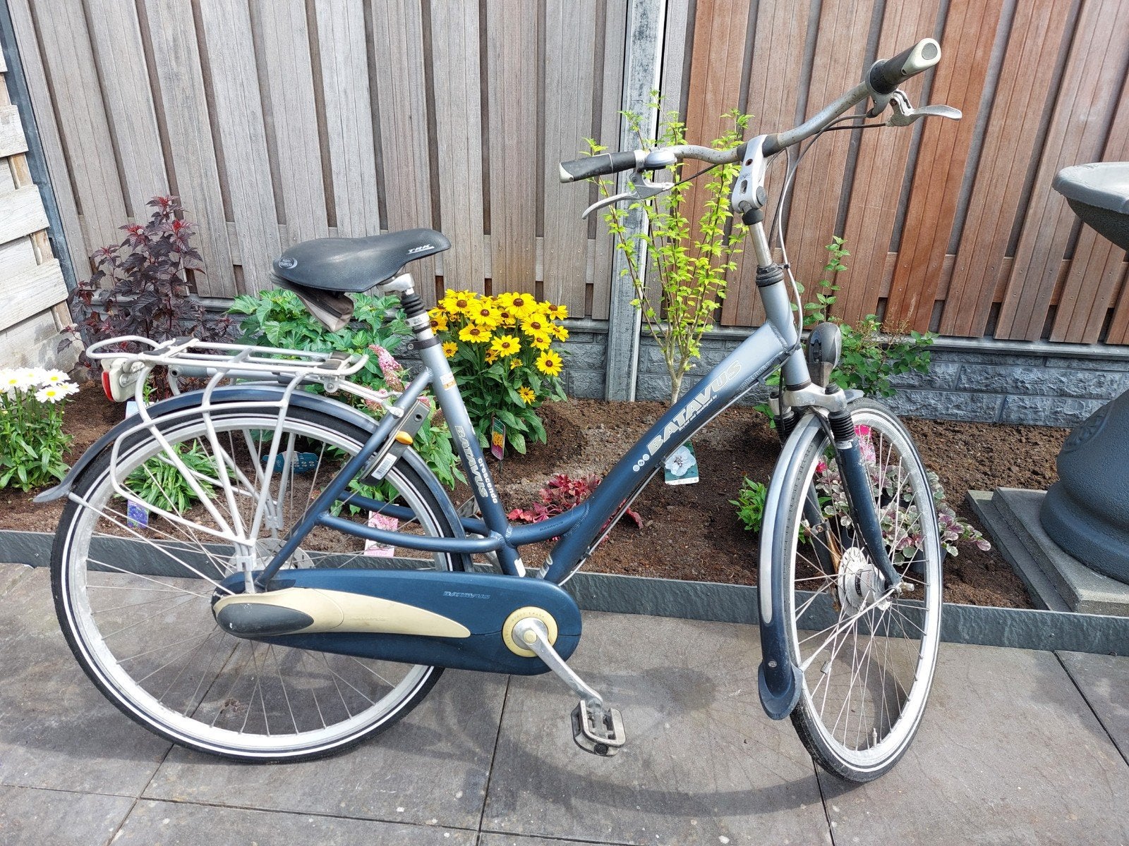 Batavus Crescendo fiets met 7 versnellingen, maat 53, Fietsen en Brommers, Ophalen, Gebruikt, Batavus, Versnellingen