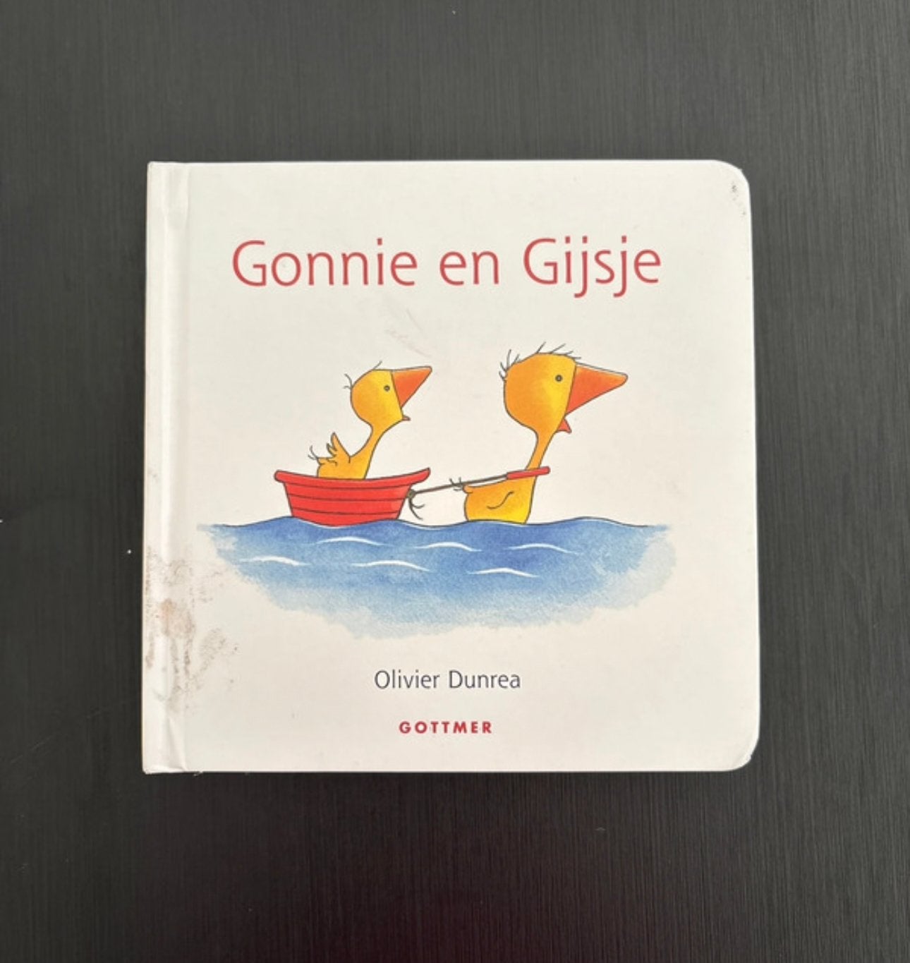 Gonnie en Gijsje - Olivier Dunrea (Gottmer), Ophalen of Verzenden, Gelezen, 0 tot 6 maanden