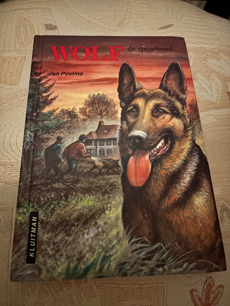 Wolf de speurhond ( Jan Postma ) deel 1 Detective hond, Boeken, Ophalen, Zo goed als nieuw, Jan Postma