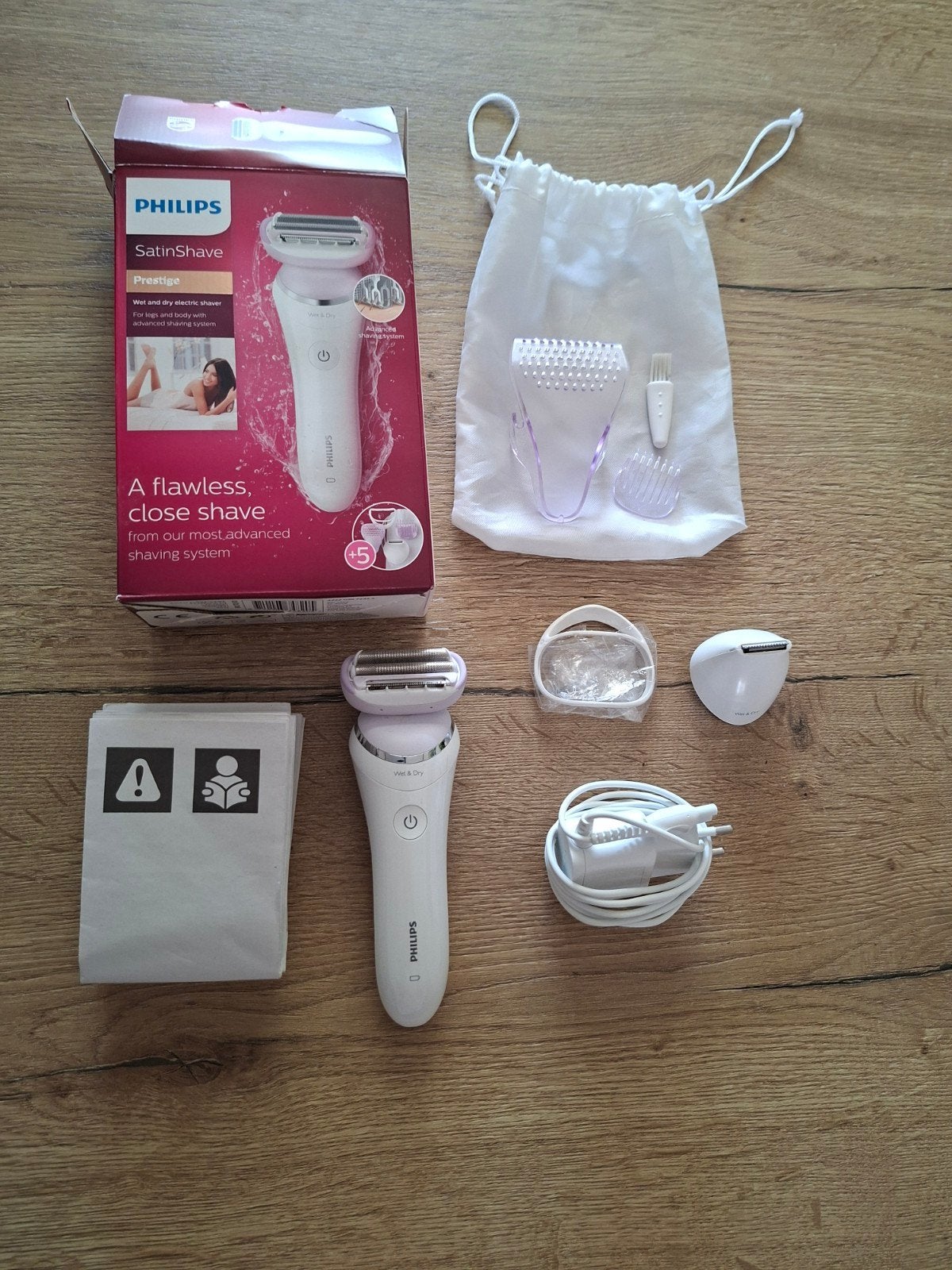 Philips SatinShave Prestige lady scheerapperaat, Witgoed en Apparatuur, Ophalen of Verzenden, Zo goed als nieuw, Scheren en Epileren