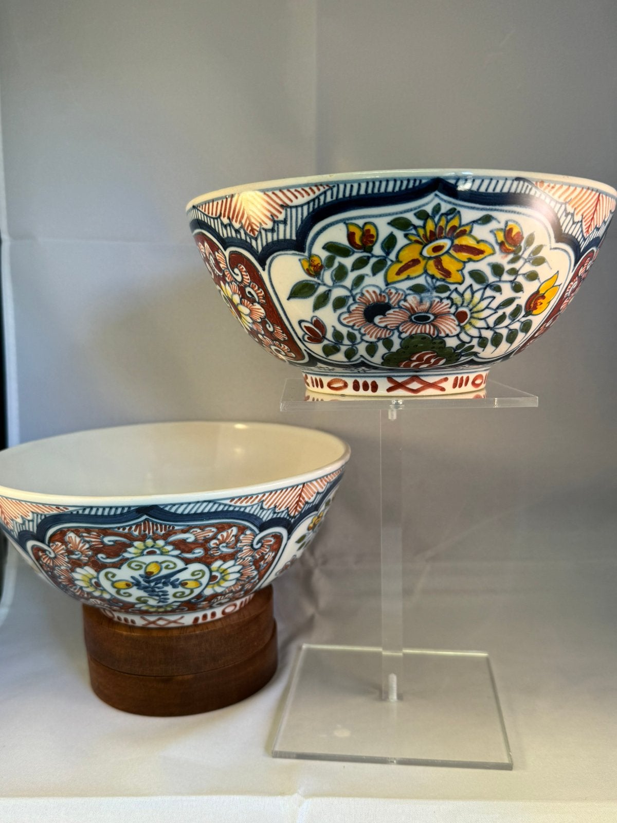 Makkum Tichelaar kastkommen set, Antiek en Kunst, Antiek | Keramiek en Aardewerk, Ophalen of Verzenden