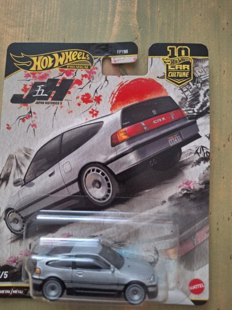 Hot Wheels Premium Honda CRX, Ophalen of Verzenden, Nieuw, Auto