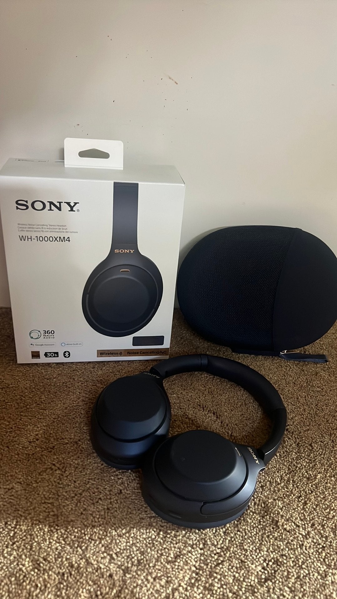 Sony WH1000XM4L.CE7, Ophalen of Verzenden, Zo goed als nieuw, Sony, Draadloos