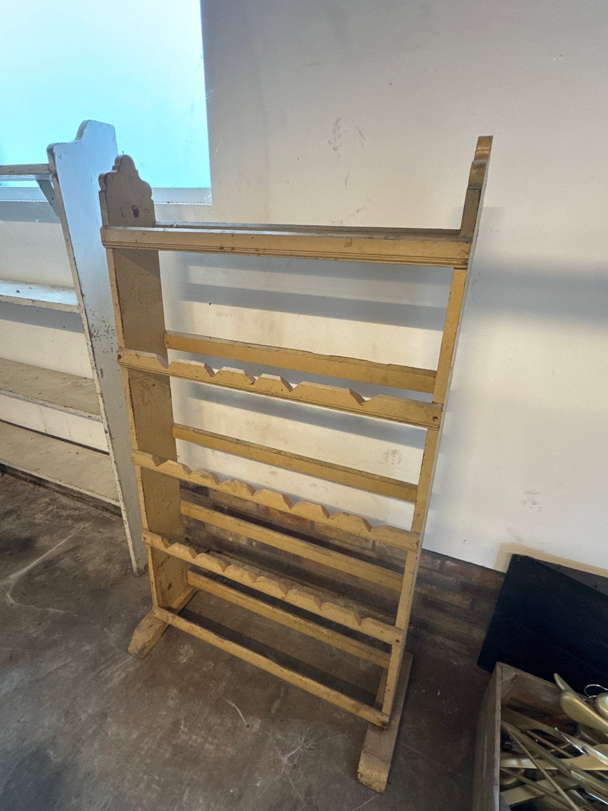 Vintage houten wijnrek - Oud en charmant, Gebruikt, 15 tot 25 flessen, Ophalen of Verzenden, 75 – 100