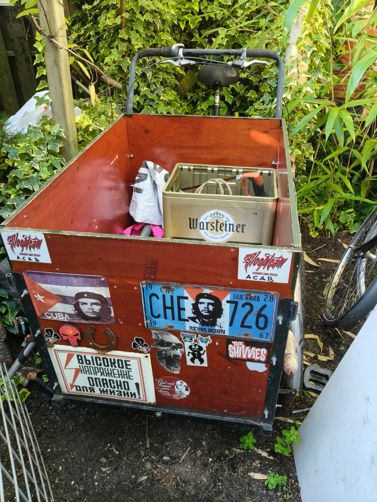 Mooie bakfiets met versnellingen - Bak recent vernieuwd, Fietsen en Brommers, Ophalen of Verzenden, Gebruikt, Goederen, Overige merken