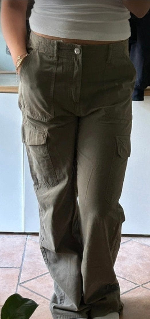 Zara cargo maat 36 zgan, Zwart, Nieuw, Ophalen of Verzenden, Maat 36 (S)