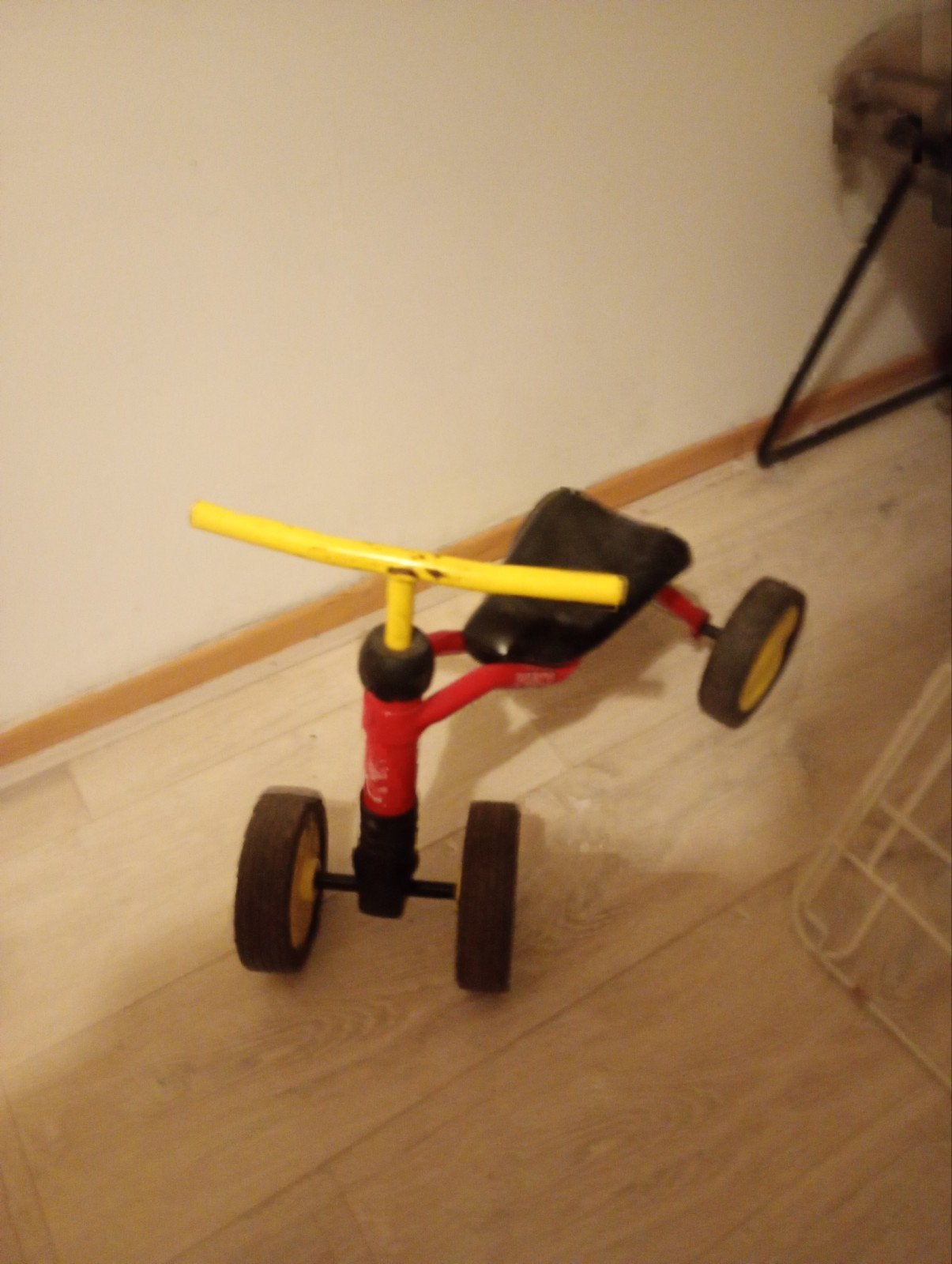 Puky loopfietsje rood/geel - perfect voor de kleintjes, Ophalen, Gebruikt, Loopfiets
