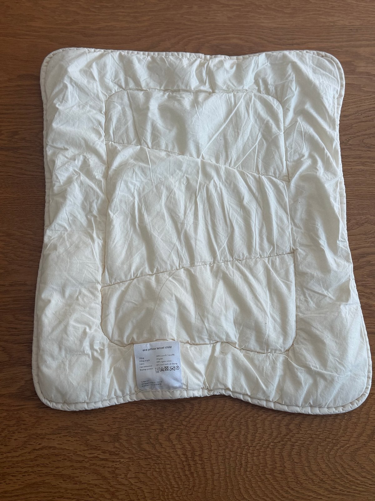 Eco pillow tencel kinderkussen, Ophalen of Verzenden, Zo goed als nieuw, Ademend, Kussen
