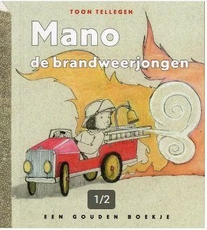 Een Gouden boekje. Mano de brandweerjongen NR0391, Boeken, Gelezen, Fictie algemeen, Verzenden, Gouden boekje