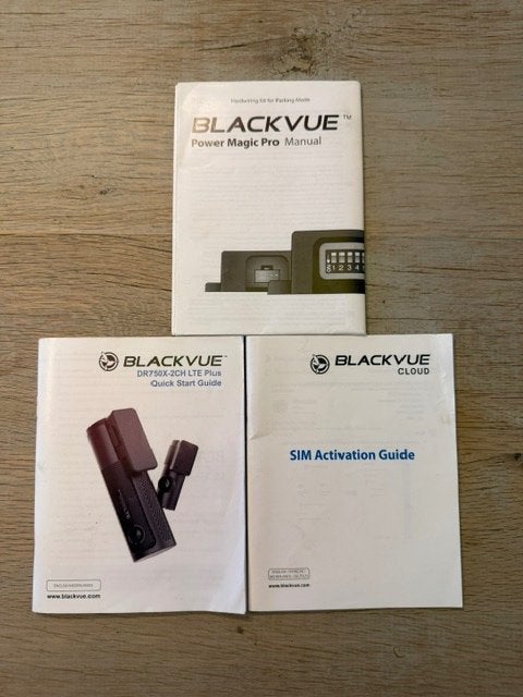 BlackVue DR750-2CH  LTE Plus Full HD Cloud Dashcam 64G, Auto diversen, Dashcams, Verzenden, Gebruikt