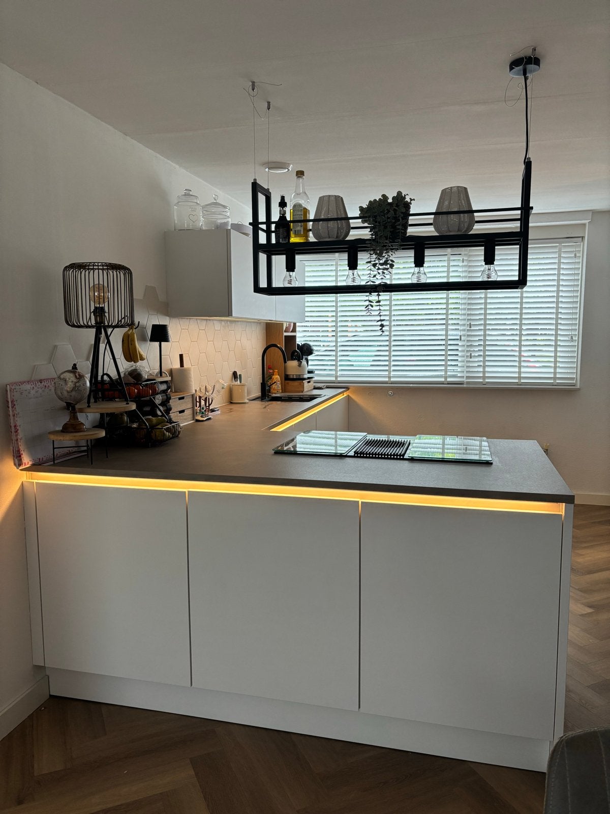 Nolte Keuken met Schiereiland en Hoge Kasten, Huis en Inrichting, Keuken | Complete keukens, Ophalen, Gebruikt, Overige materialen
