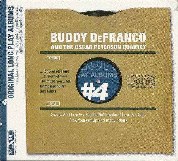 Buddy DeFranco And The Oscar Peterson Quartet – CD nieuw in, Ophalen of Verzenden, Remastered, Nieuw in verpakking, Jazz