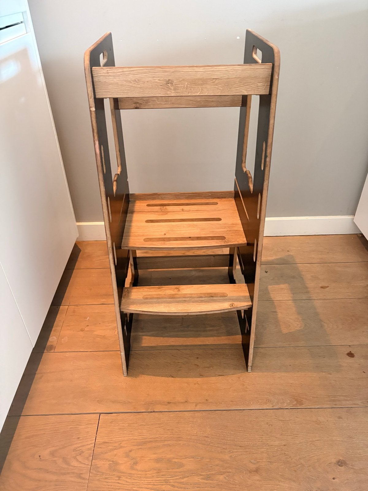 Houten leertoren / keukenhulp voor kinderen, Ophalen, Gebruikt, Overige typen