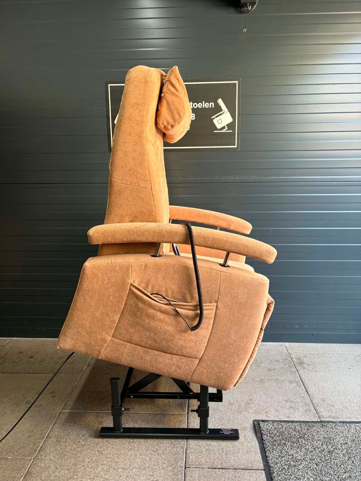 Sta op stoel merk fitform, Ophalen of Verzenden, Zo goed als nieuw, Stof, 50 tot 75 cm