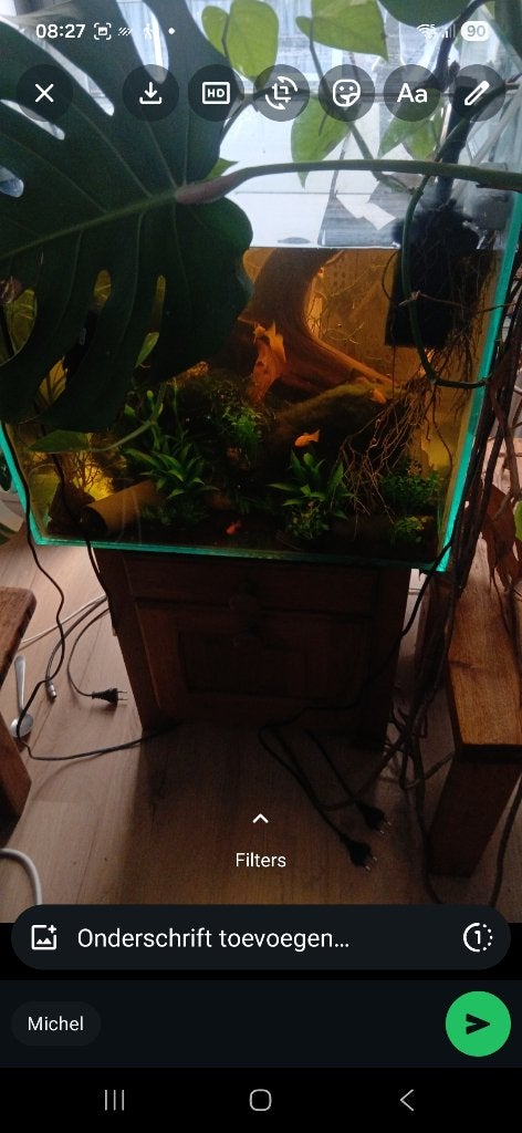2 glazen bakken aqauriums, Ophalen of Verzenden, Gebruikt, Leeg aquarium, Overige merken
