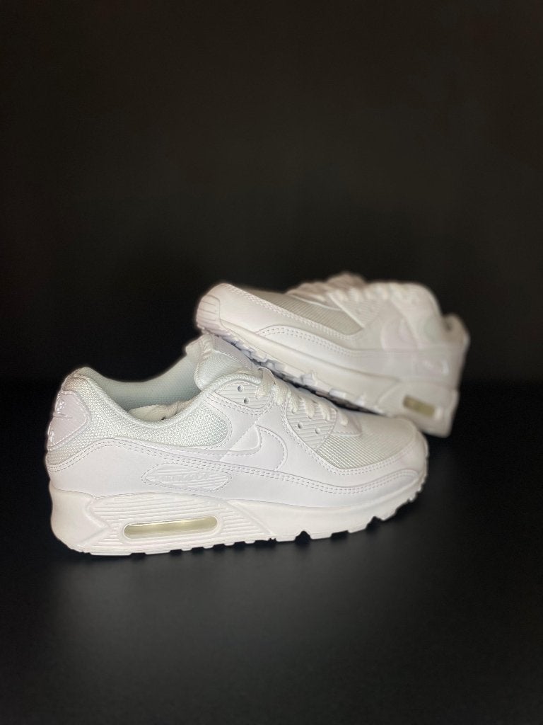 NIKE AIR MAX 90 RECRAFT TRIPLE WHITE - maat 47, Wit, Nike, Nieuw, Ophalen of Verzenden