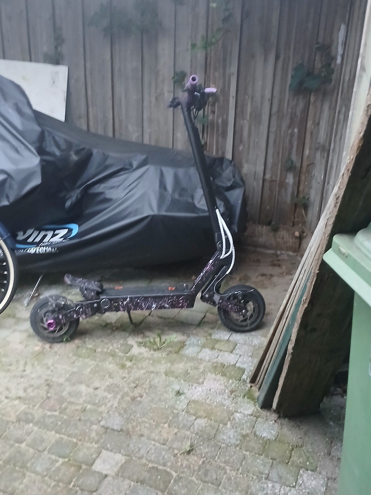 kukirin elektrische step met motor defect. en hij is custum., Ophalen, Gebruikt, Elektrische step (E-scooter), Overige merken