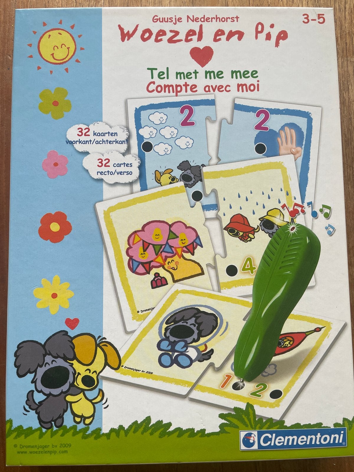 Woezel en Pip Tel met me mee - Clementoni, Ophalen of Verzenden, Zo goed als nieuw, Rekenen, Met geluid
