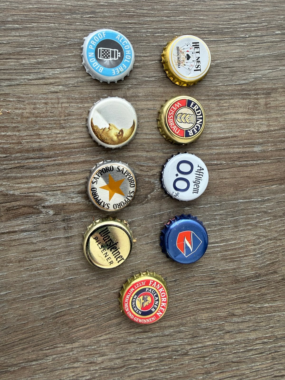 Bierdoppen collectie voor de beginnende verzamelaar, Ophalen of Verzenden, Gebruikt, Overige typen, Overige merken